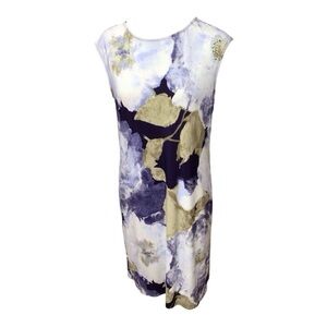 Chico’s Painted Perfection Knee-Length Dress EUC size 1